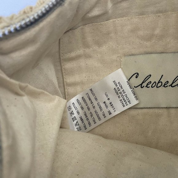 Cleobella Domino Tassel Clutch Purse Bag - Picture 7 of 8